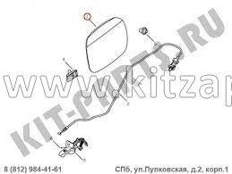 Лючок топливного бака Livan X6 PRO  101203653501C15