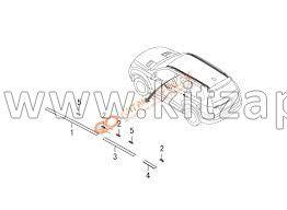 Накладка крыши правая Haval H9 5501160XKV08A