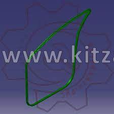 УПЛОТНИТЕЛЬ ДВЕРНОГО ПРОЁМА ПЕРЕДНЕГО ПРАВОГО Chery Tiggo 7 T15-6107114